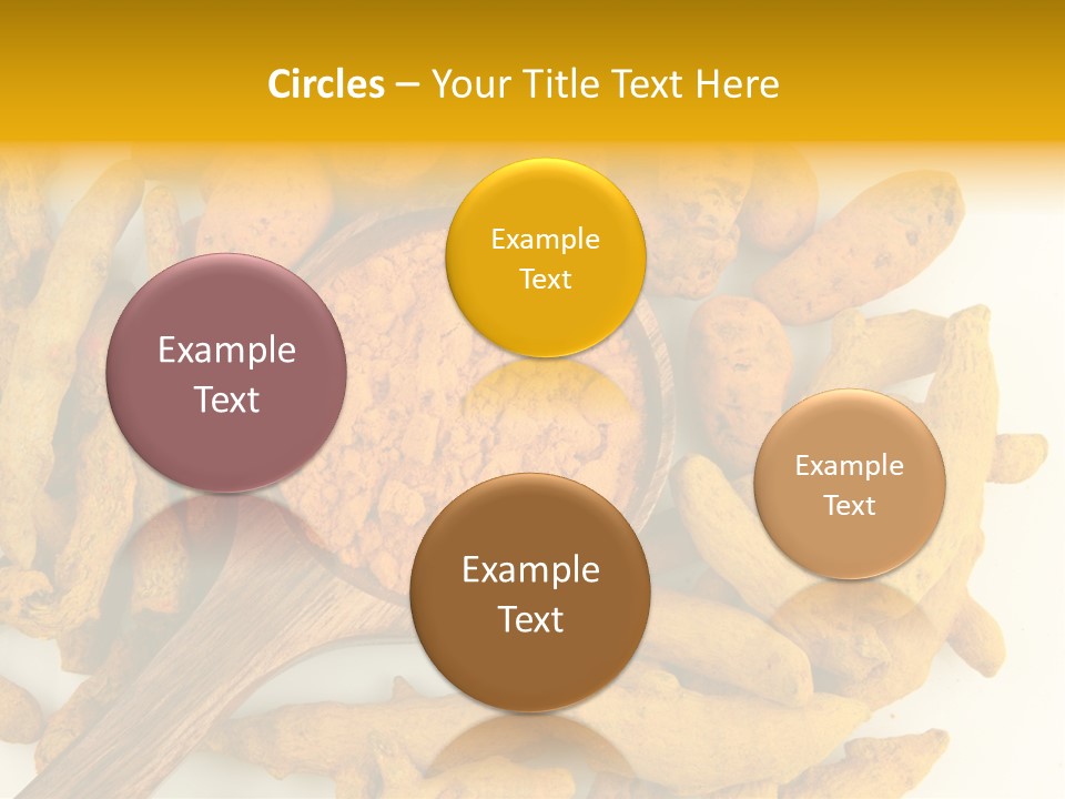Condiment Spoon Ingredient PowerPoint Template