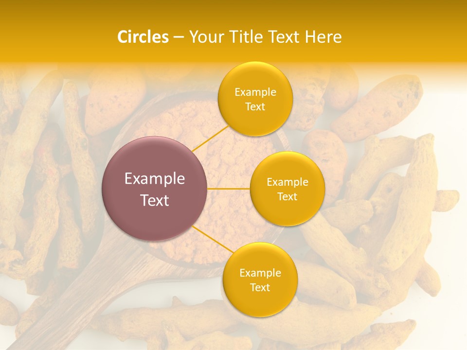 Condiment Spoon Ingredient PowerPoint Template