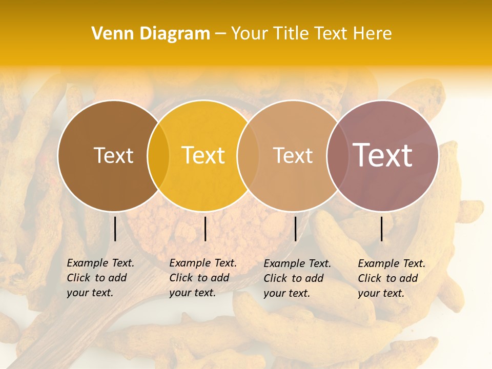 Condiment Spoon Ingredient PowerPoint Template