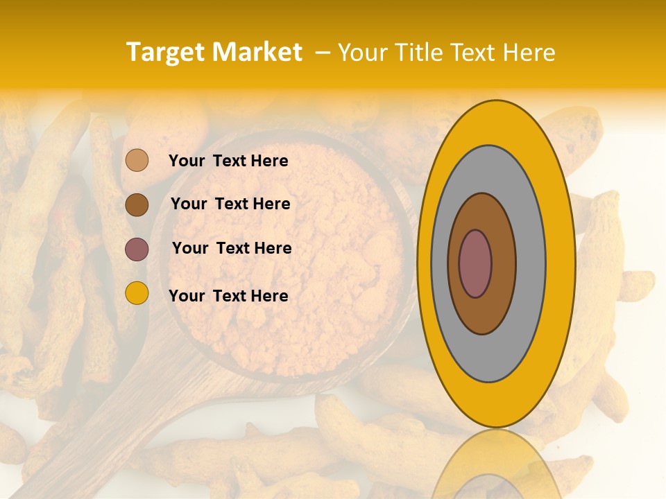 Condiment Spoon Ingredient PowerPoint Template