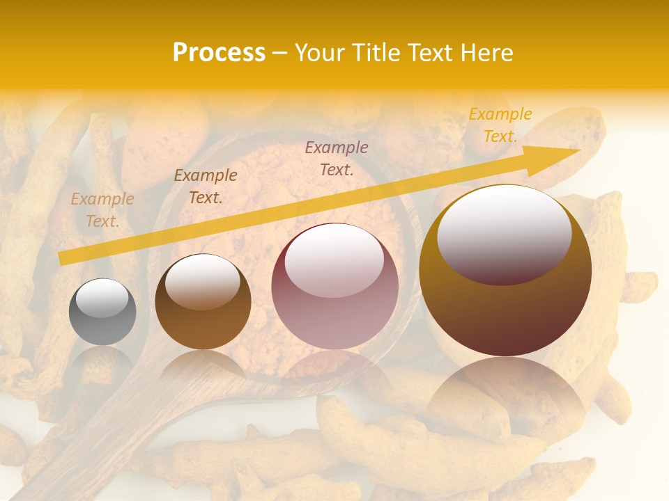 Condiment Spoon Ingredient PowerPoint Template