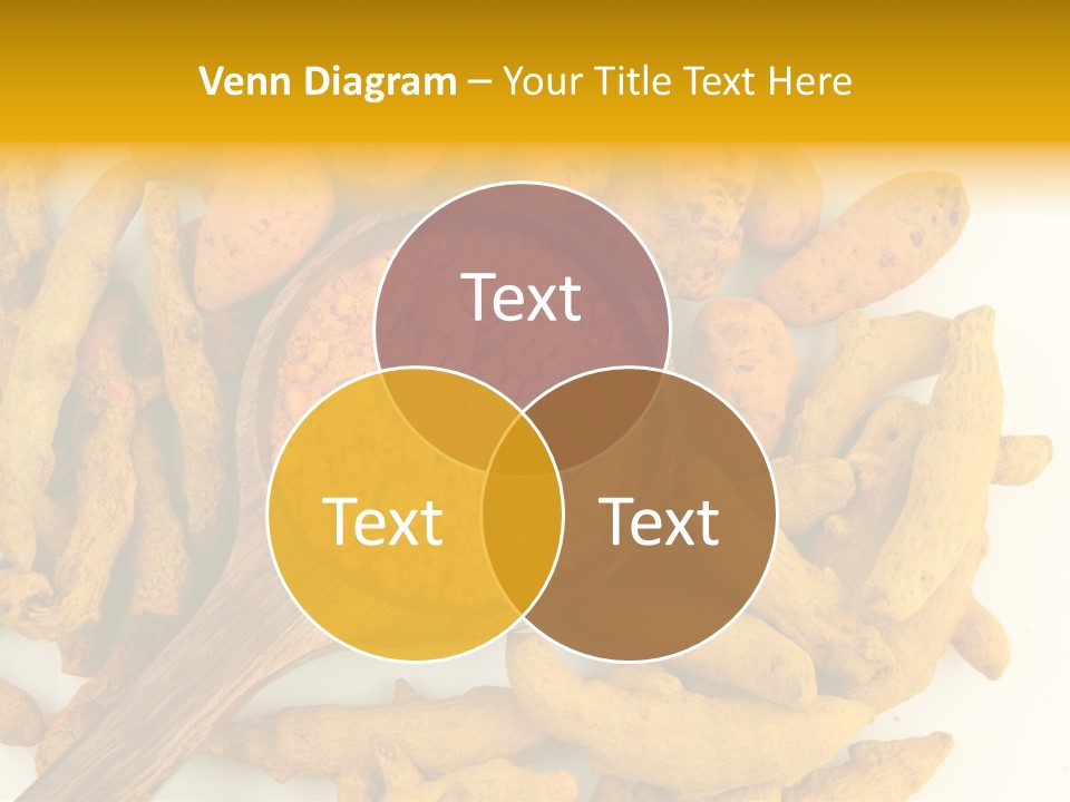 Condiment Spoon Ingredient PowerPoint Template