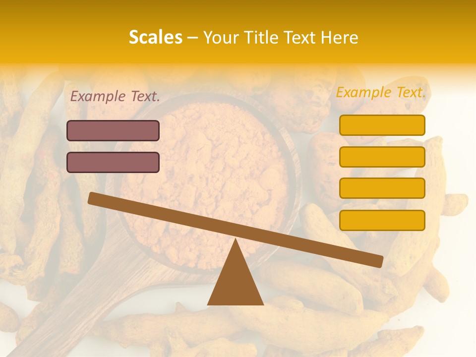 Condiment Spoon Ingredient PowerPoint Template