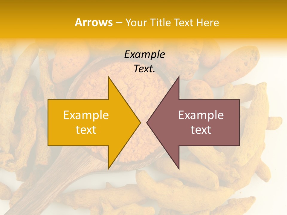 Condiment Spoon Ingredient PowerPoint Template