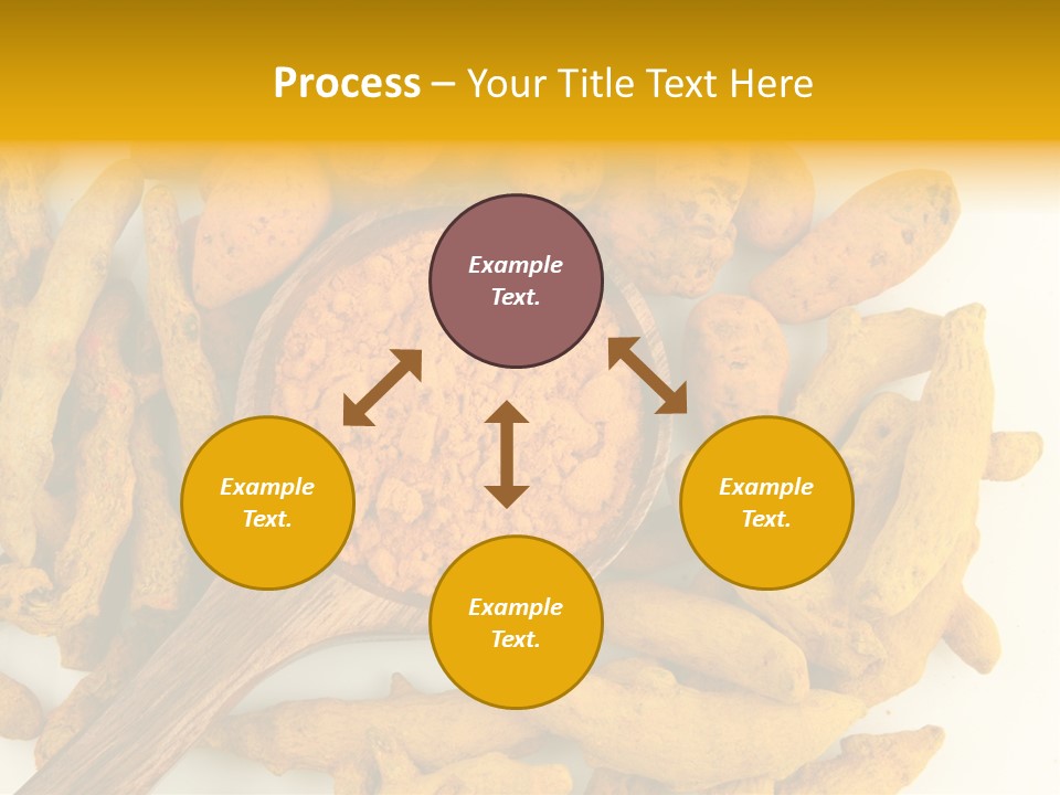 Condiment Spoon Ingredient PowerPoint Template