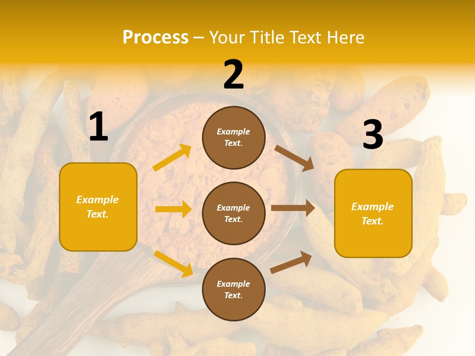 Condiment Spoon Ingredient PowerPoint Template