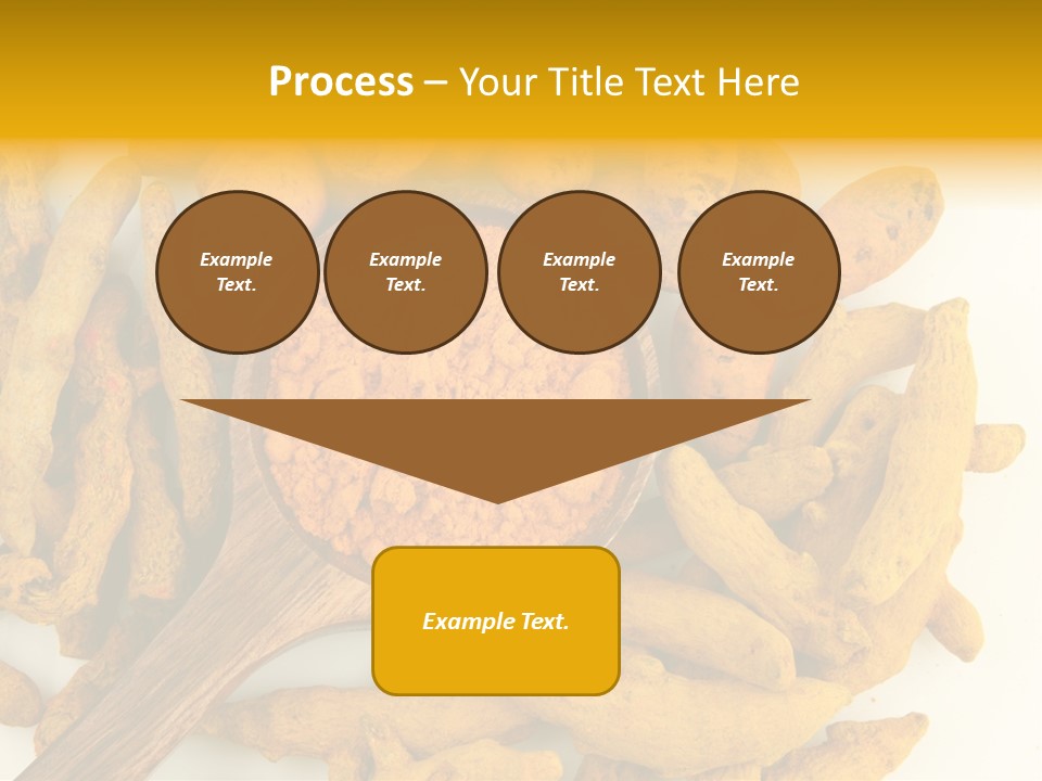 Condiment Spoon Ingredient PowerPoint Template