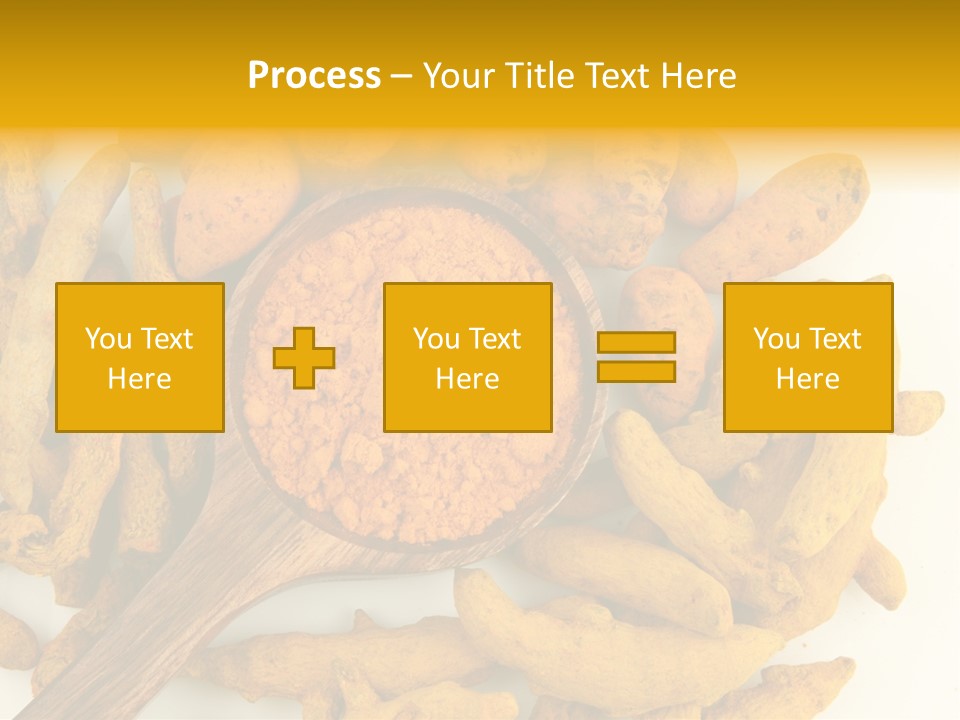 Condiment Spoon Ingredient PowerPoint Template