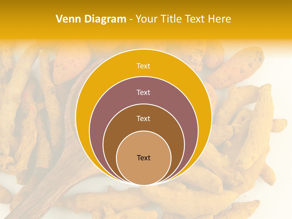 Condiment Spoon Ingredient PowerPoint Template