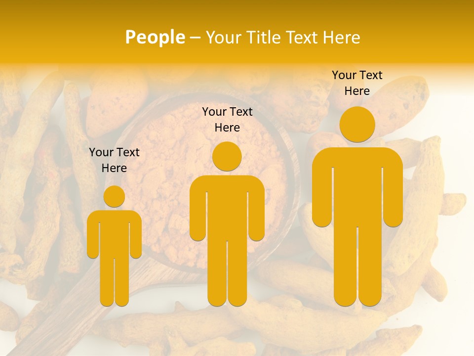 Condiment Spoon Ingredient PowerPoint Template