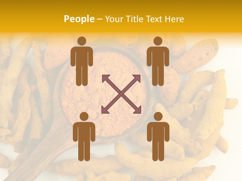 Condiment Spoon Ingredient PowerPoint Template