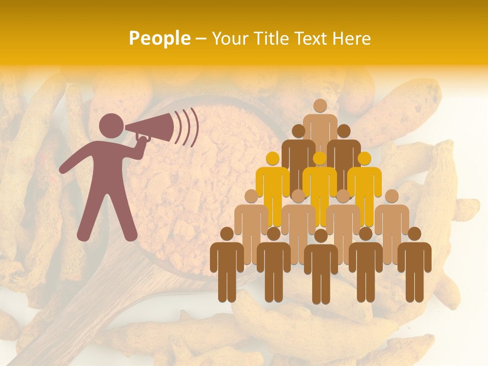 Condiment Spoon Ingredient PowerPoint Template