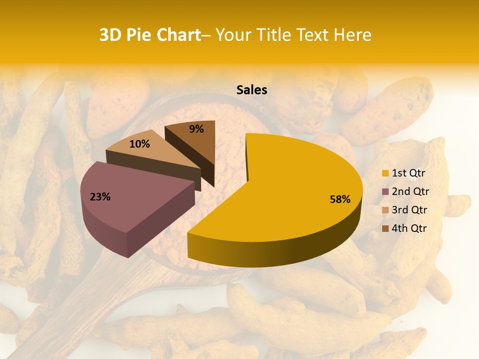 Condiment Spoon Ingredient PowerPoint Template