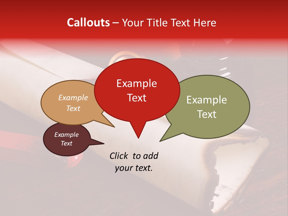 White Displaying Presentation PowerPoint Template