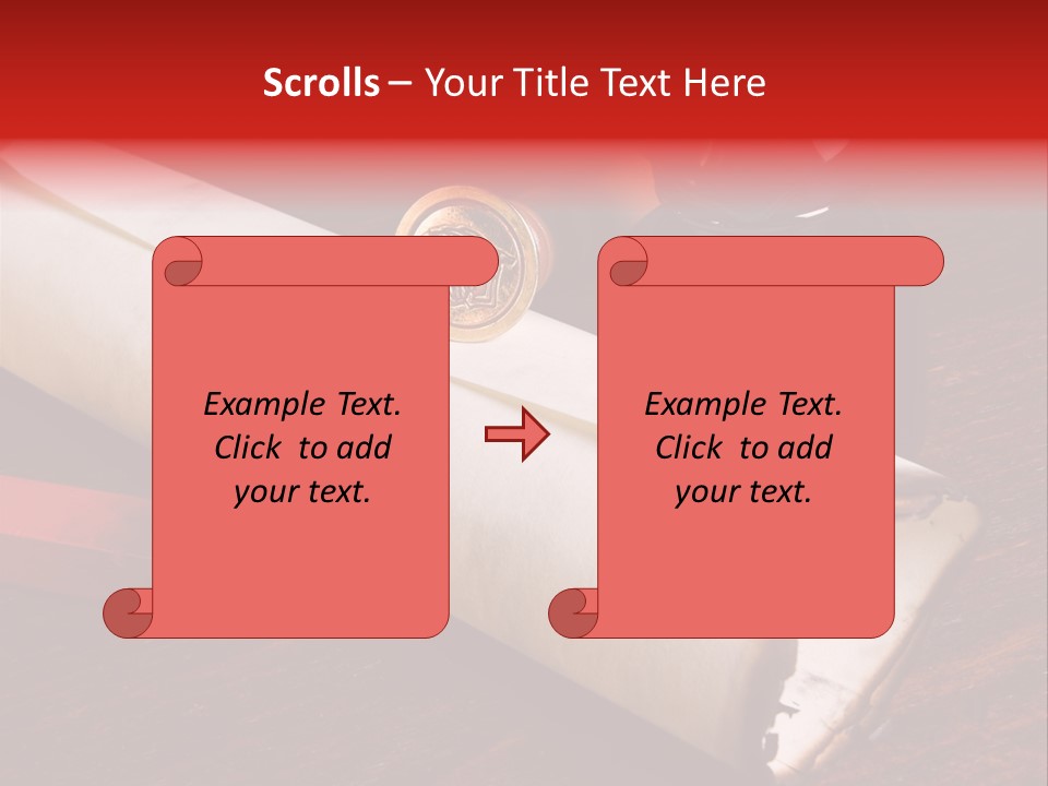 White Displaying Presentation PowerPoint Template