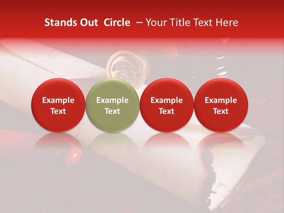 White Displaying Presentation PowerPoint Template