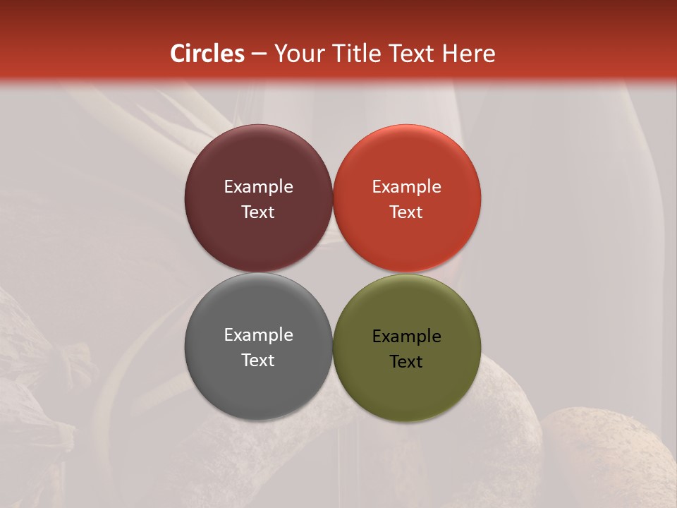 Delicacy Lament Specialty PowerPoint Template