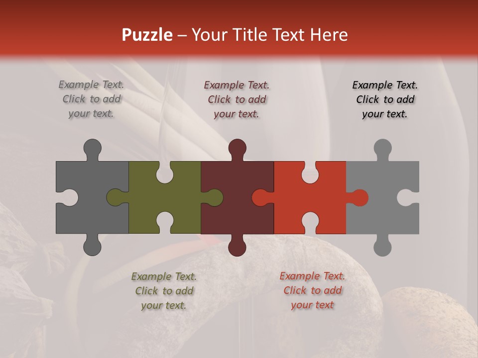 Delicacy Lament Specialty PowerPoint Template