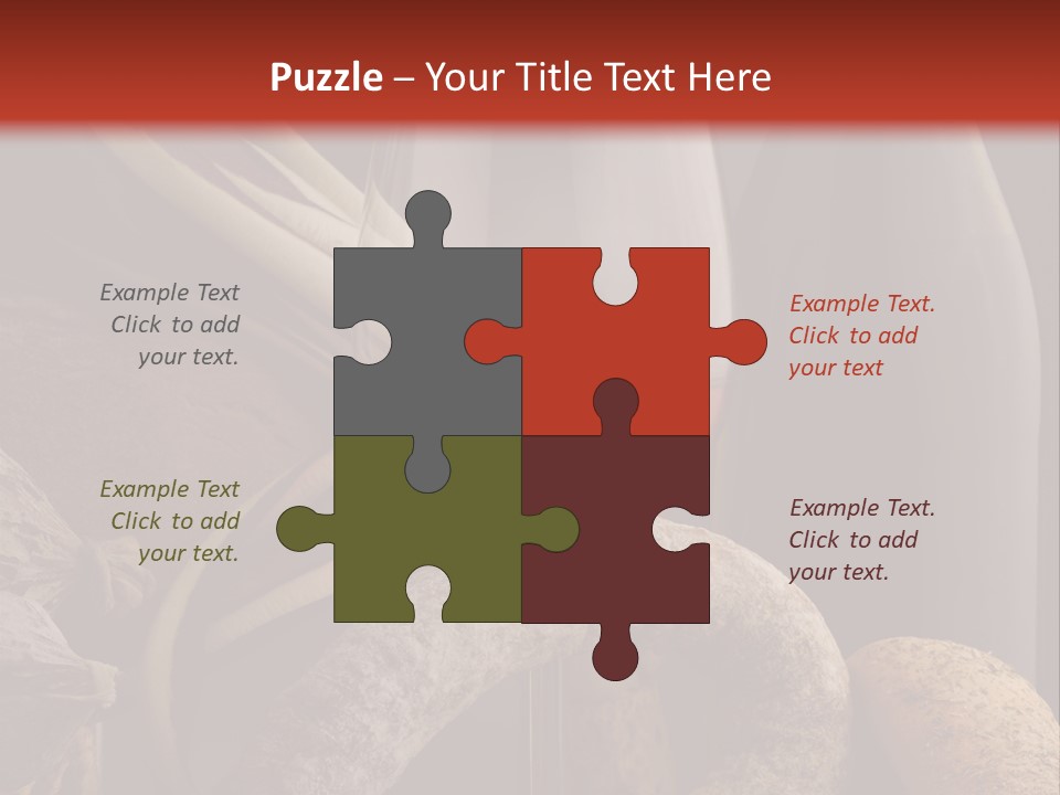 Delicacy Lament Specialty PowerPoint Template