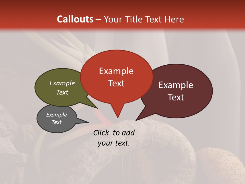 Delicacy Lament Specialty PowerPoint Template