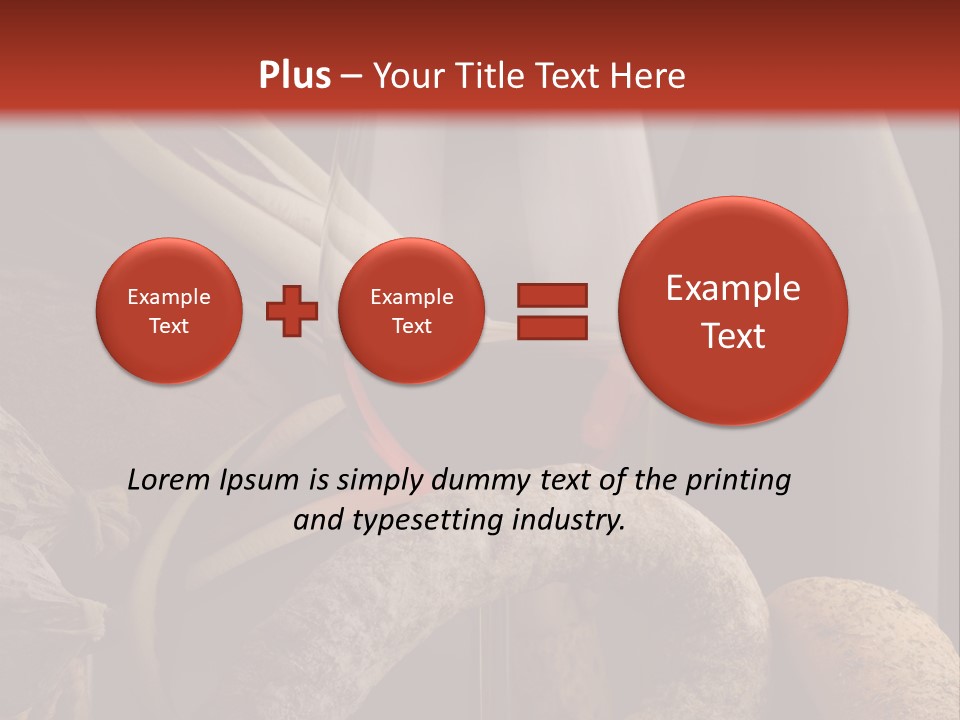 Delicacy Lament Specialty PowerPoint Template