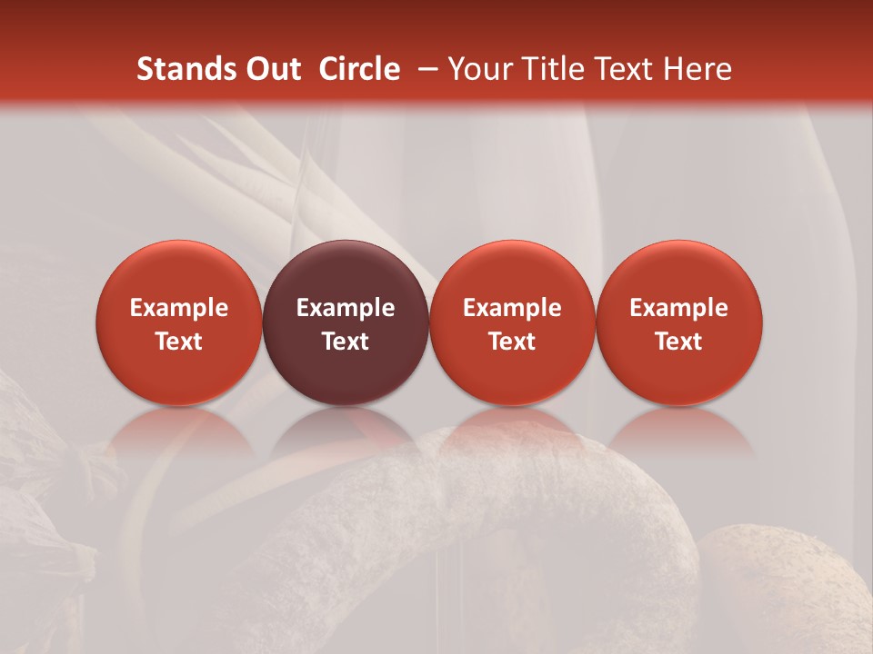 Delicacy Lament Specialty PowerPoint Template