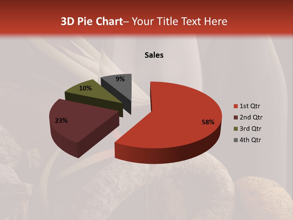 Delicacy Lament Specialty PowerPoint Template