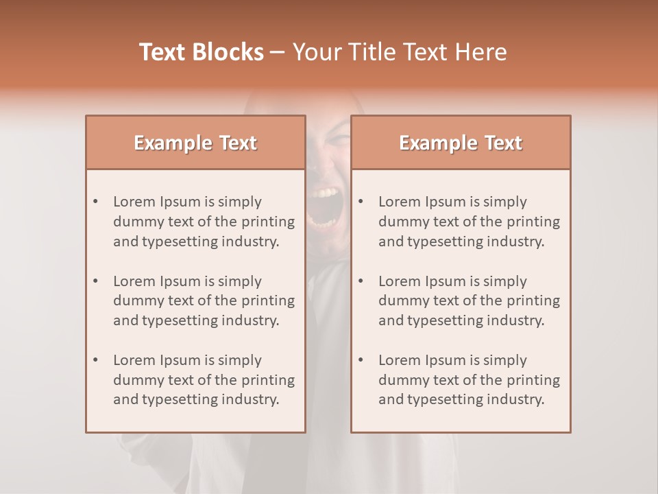 Office Show Bad PowerPoint Template