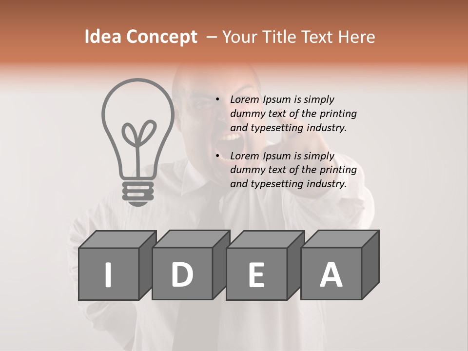 Office Show Bad PowerPoint Template