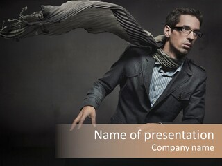 Business Light Expressions PowerPoint Template