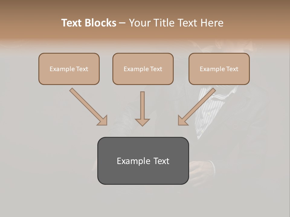Business Light Expressions PowerPoint Template