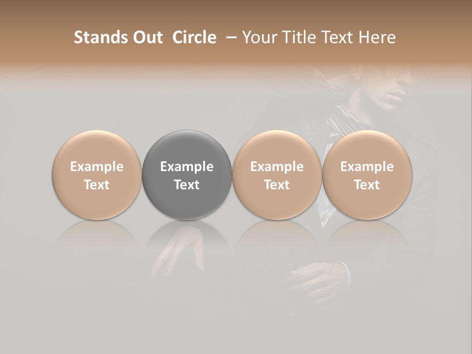 Business Light Expressions PowerPoint Template