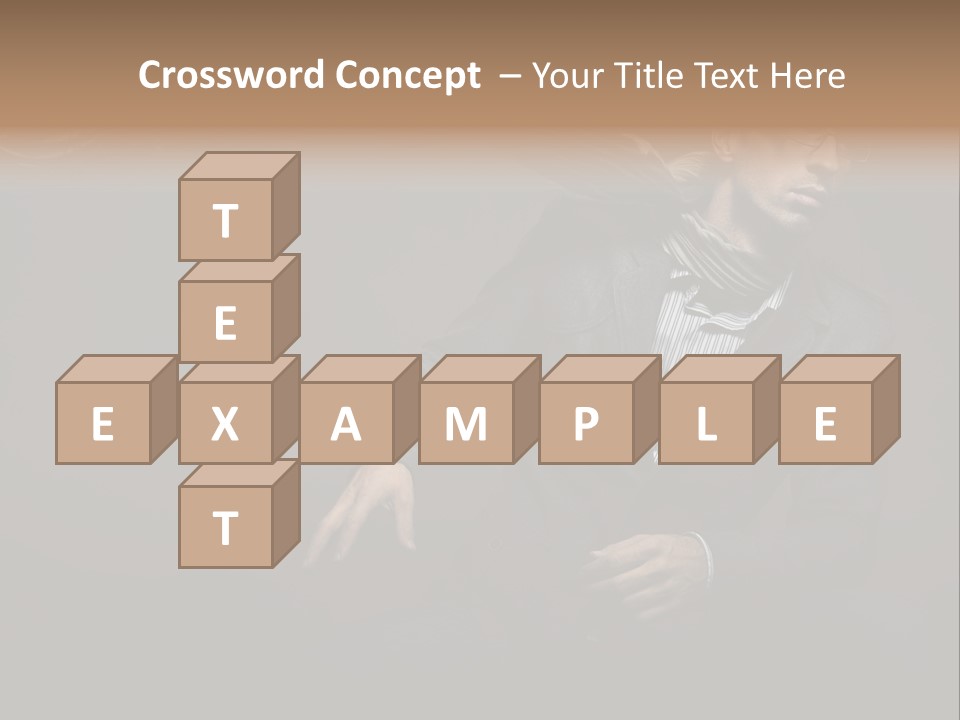 Business Light Expressions PowerPoint Template
