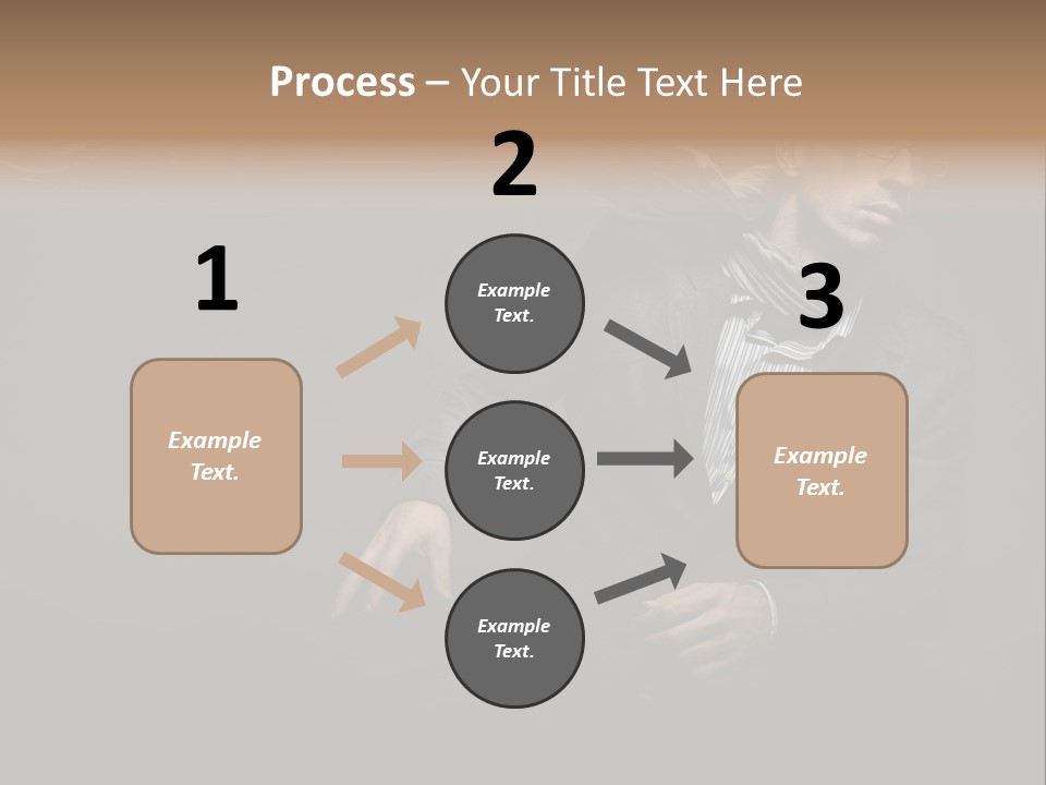 Business Light Expressions PowerPoint Template