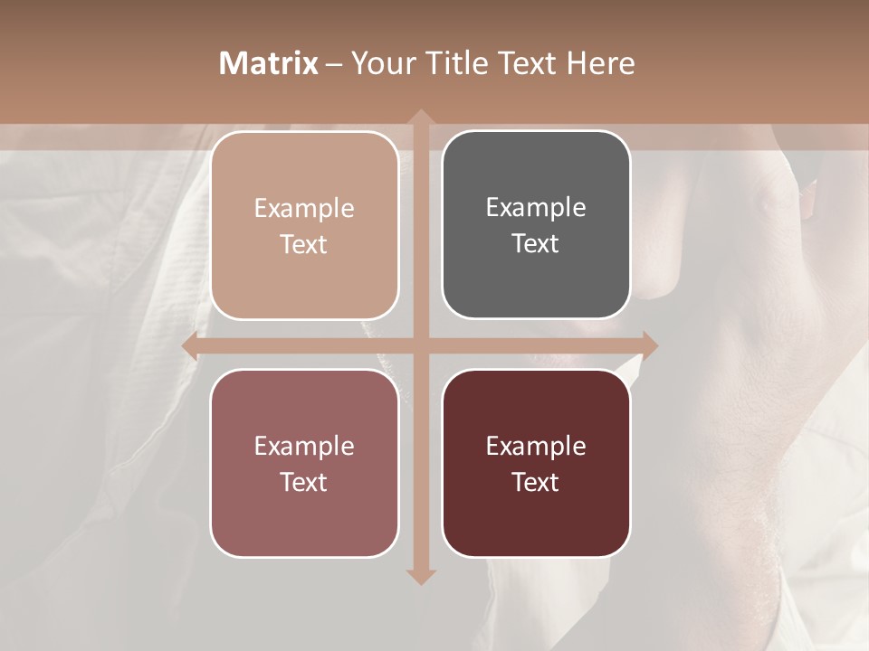 Think Modern Guy PowerPoint Template