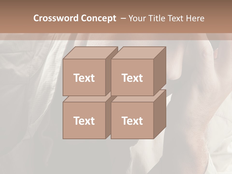 Think Modern Guy PowerPoint Template
