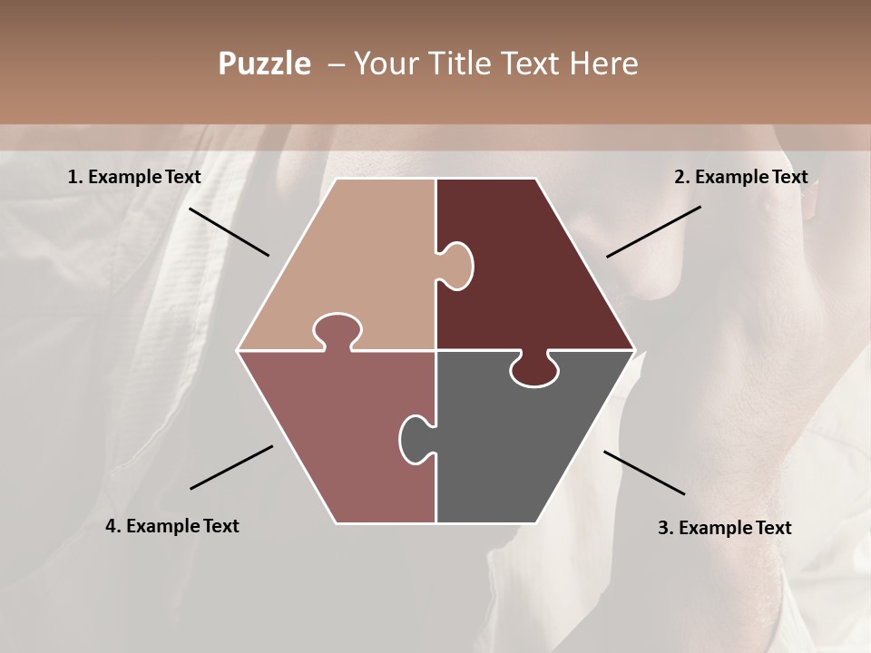 Think Modern Guy PowerPoint Template