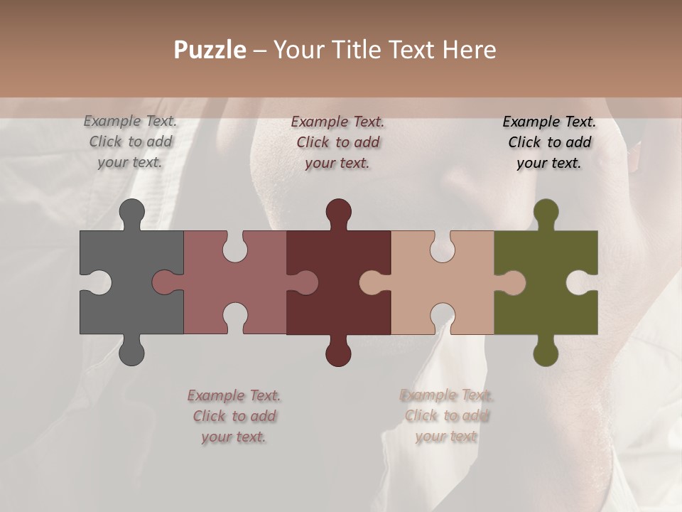 Think Modern Guy PowerPoint Template