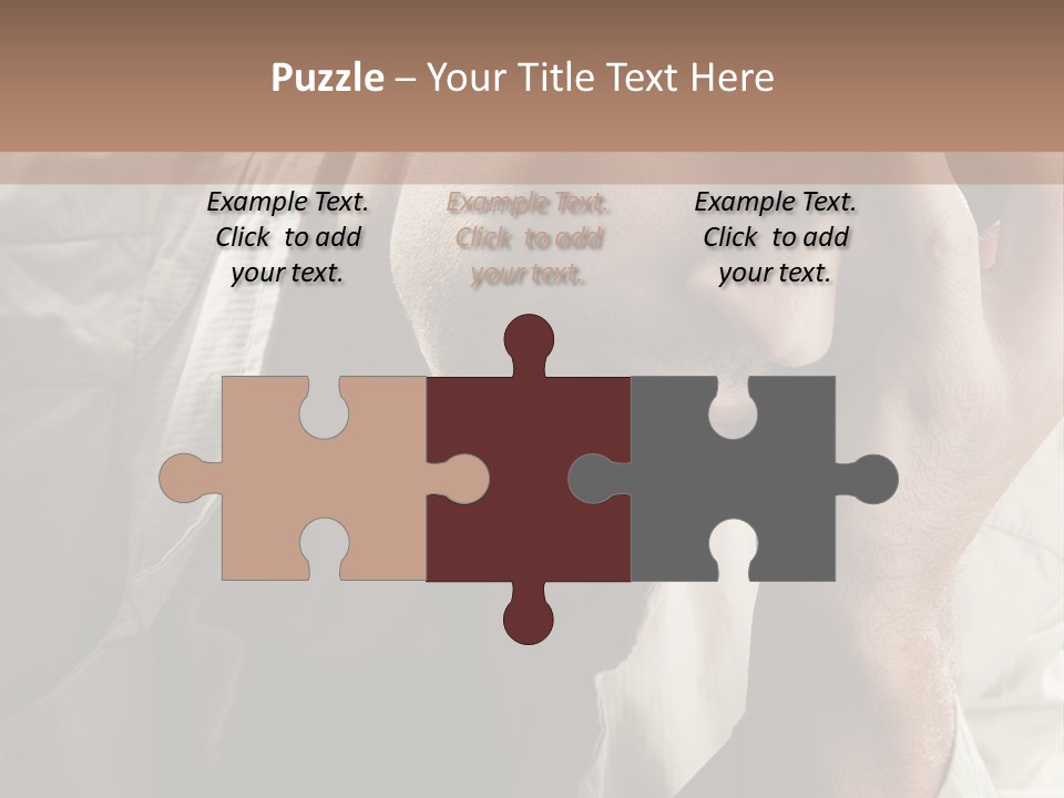 Think Modern Guy PowerPoint Template