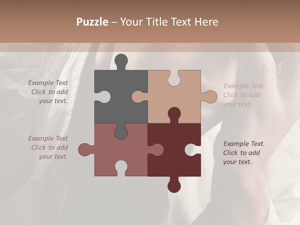 Think Modern Guy PowerPoint Template