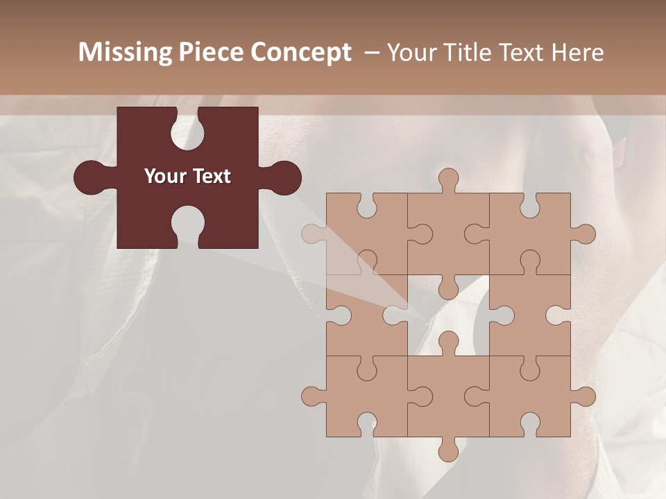 Think Modern Guy PowerPoint Template