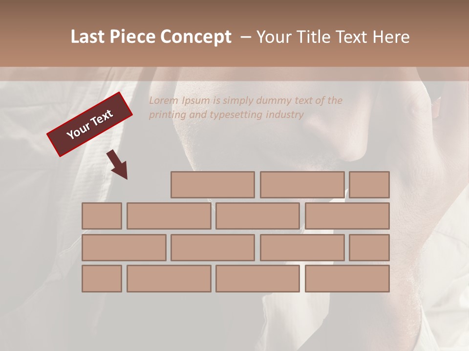 Think Modern Guy PowerPoint Template