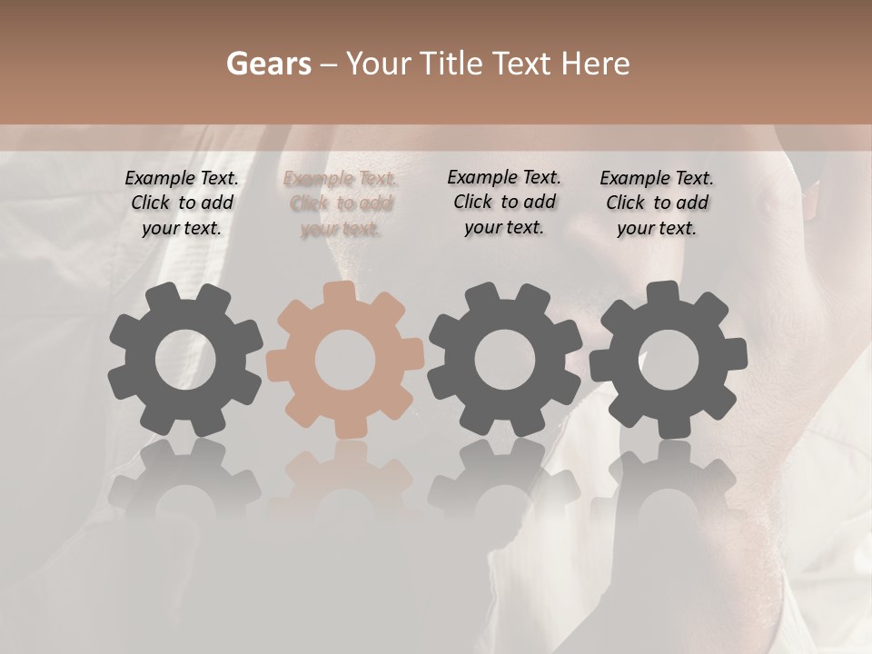 Think Modern Guy PowerPoint Template