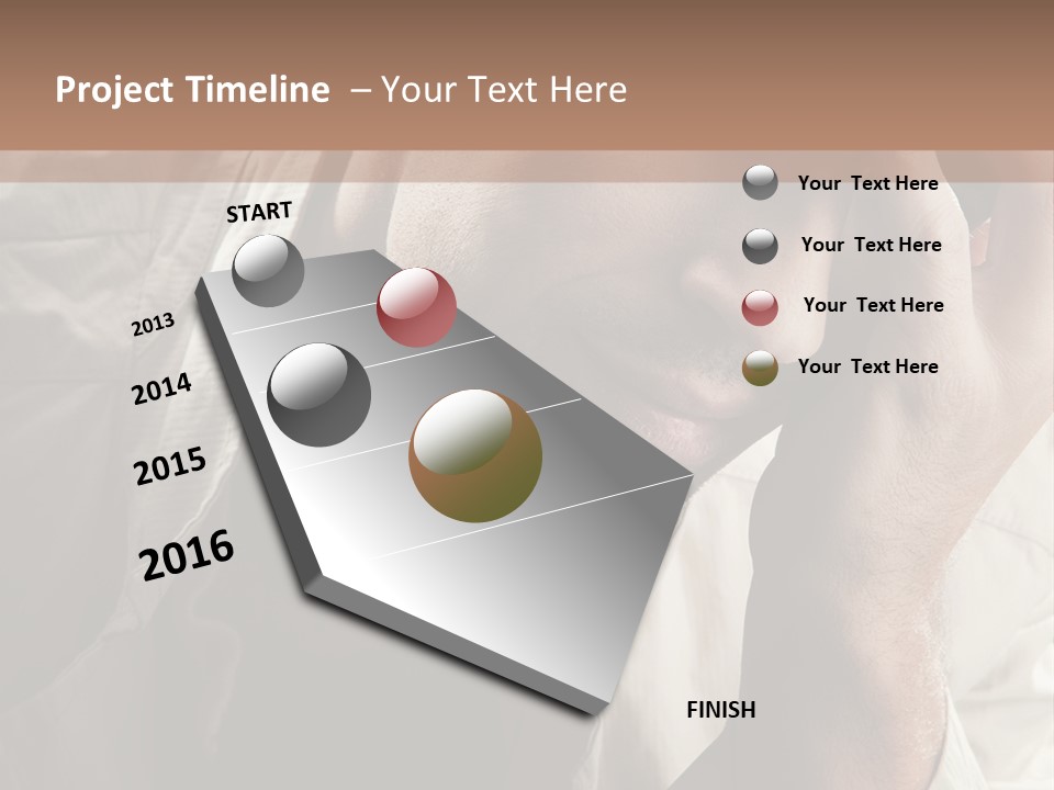 Think Modern Guy PowerPoint Template