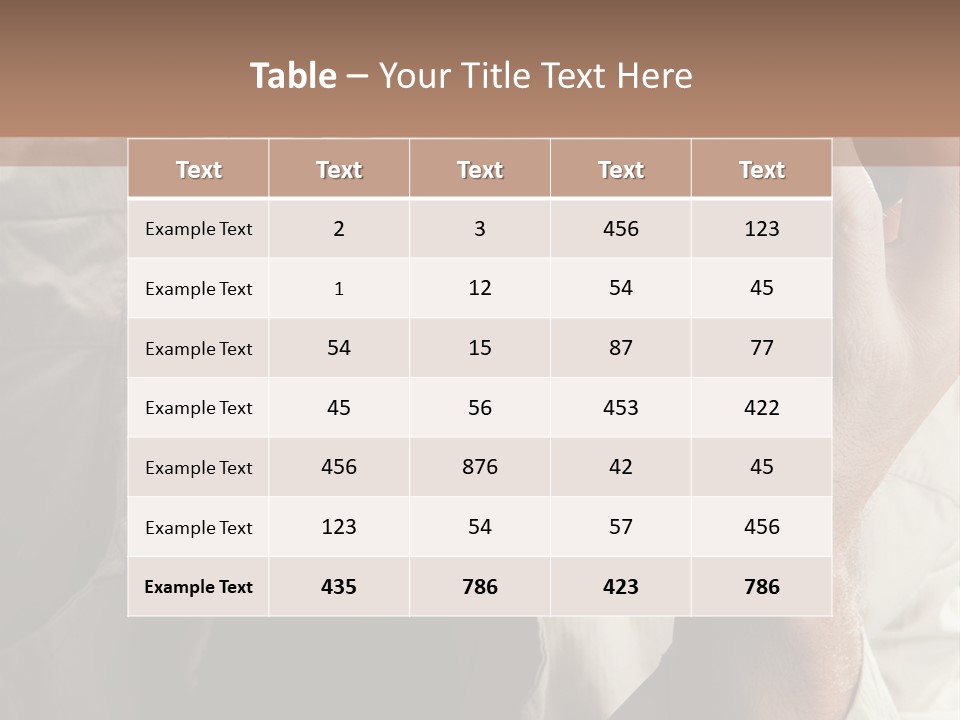 Think Modern Guy PowerPoint Template