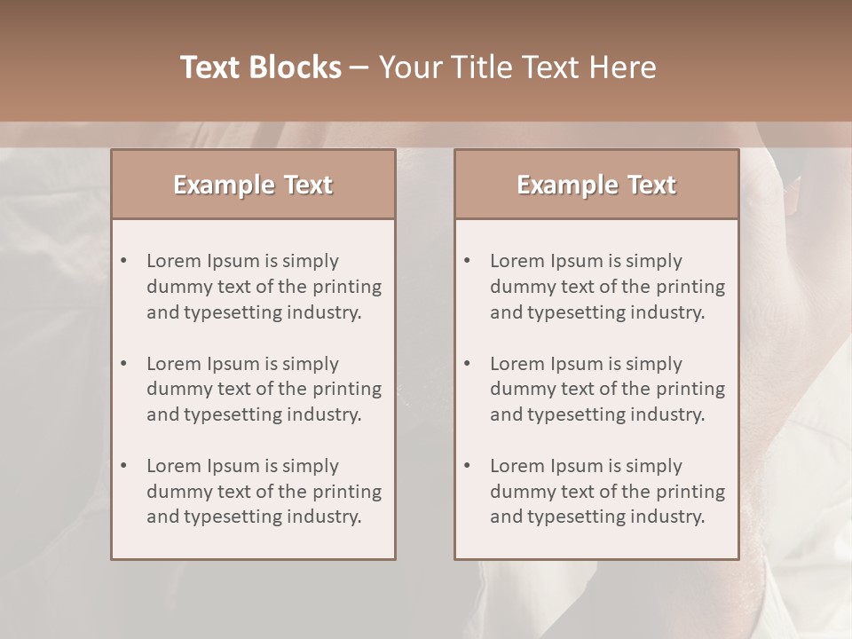 Think Modern Guy PowerPoint Template