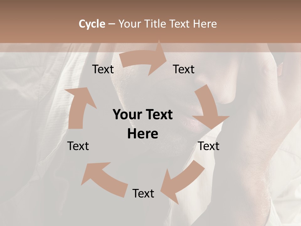 Think Modern Guy PowerPoint Template