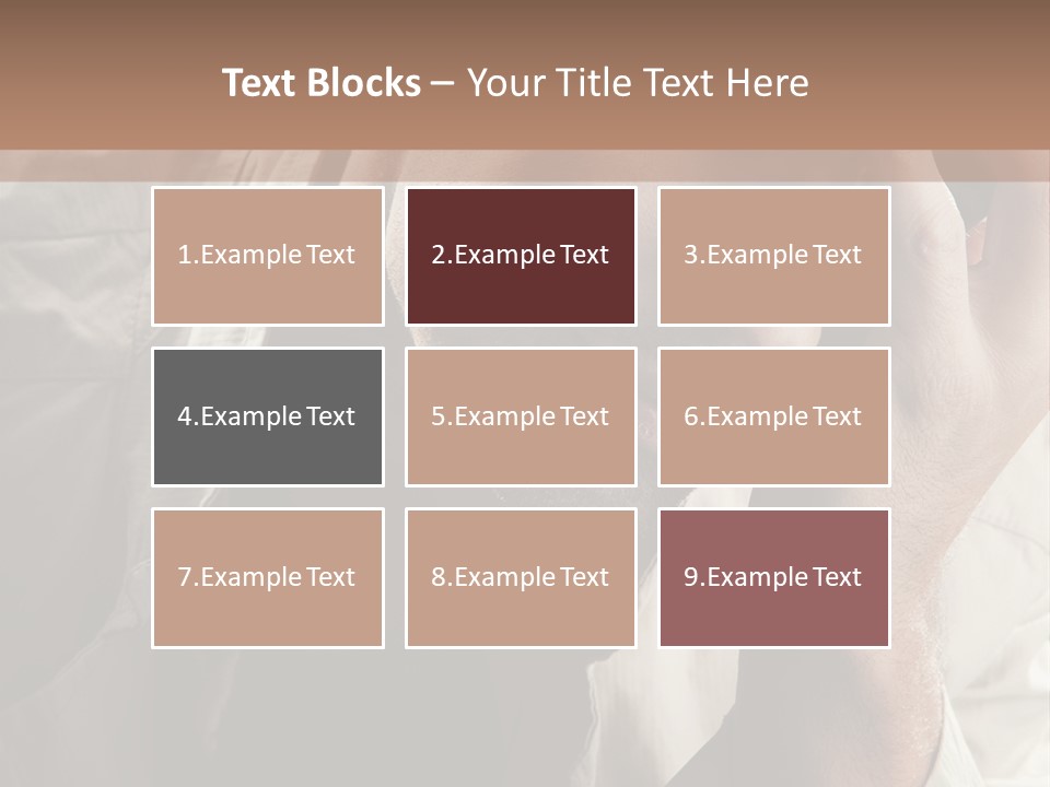 Think Modern Guy PowerPoint Template