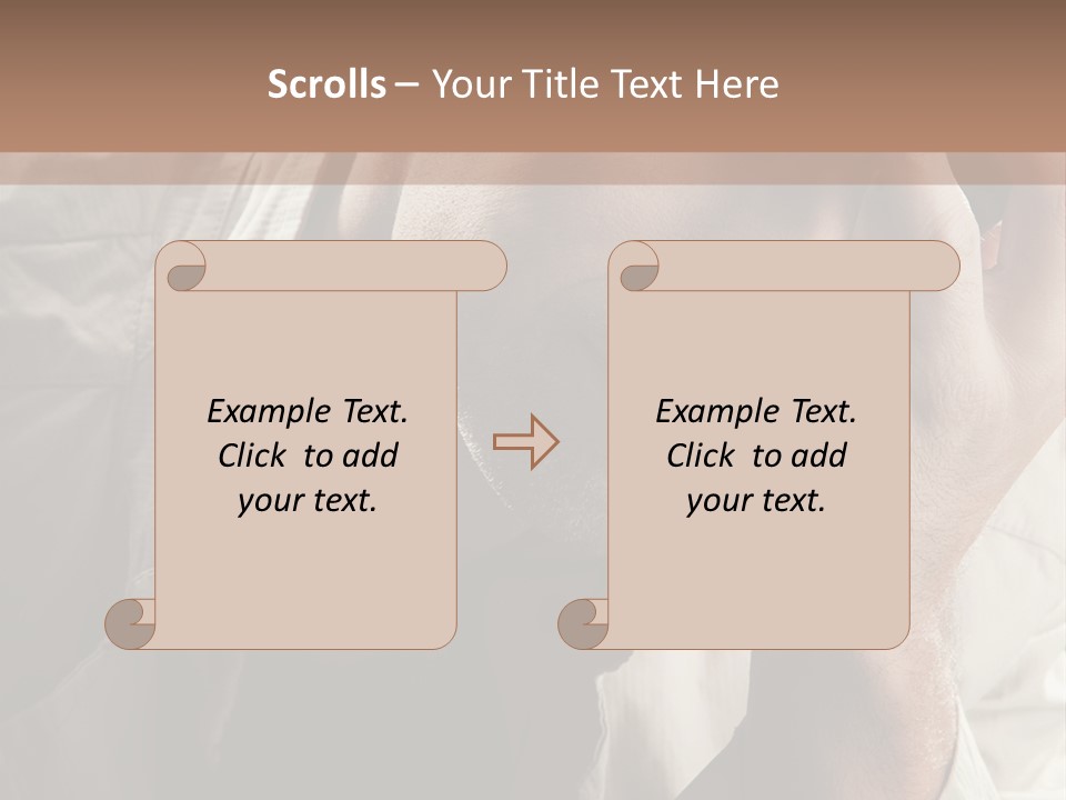 Think Modern Guy PowerPoint Template