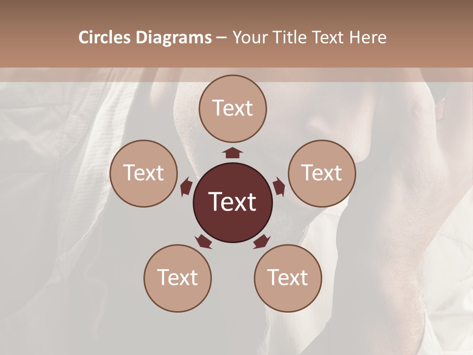 Think Modern Guy PowerPoint Template